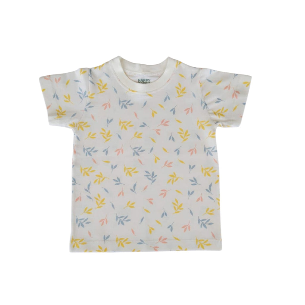 Camiseta Manga Curta Estampada Colorful