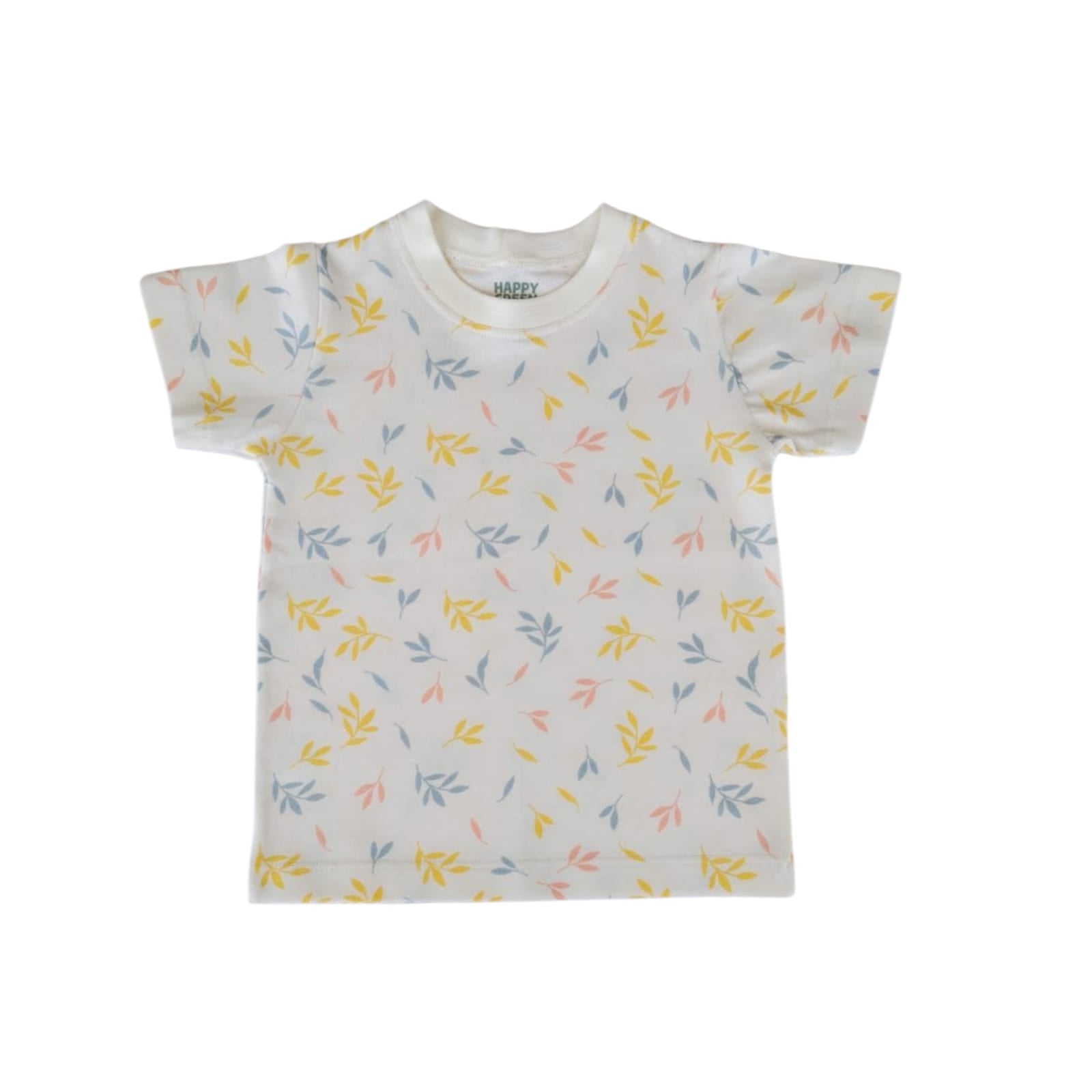 Camiseta Manga Curta Estampada Colorful