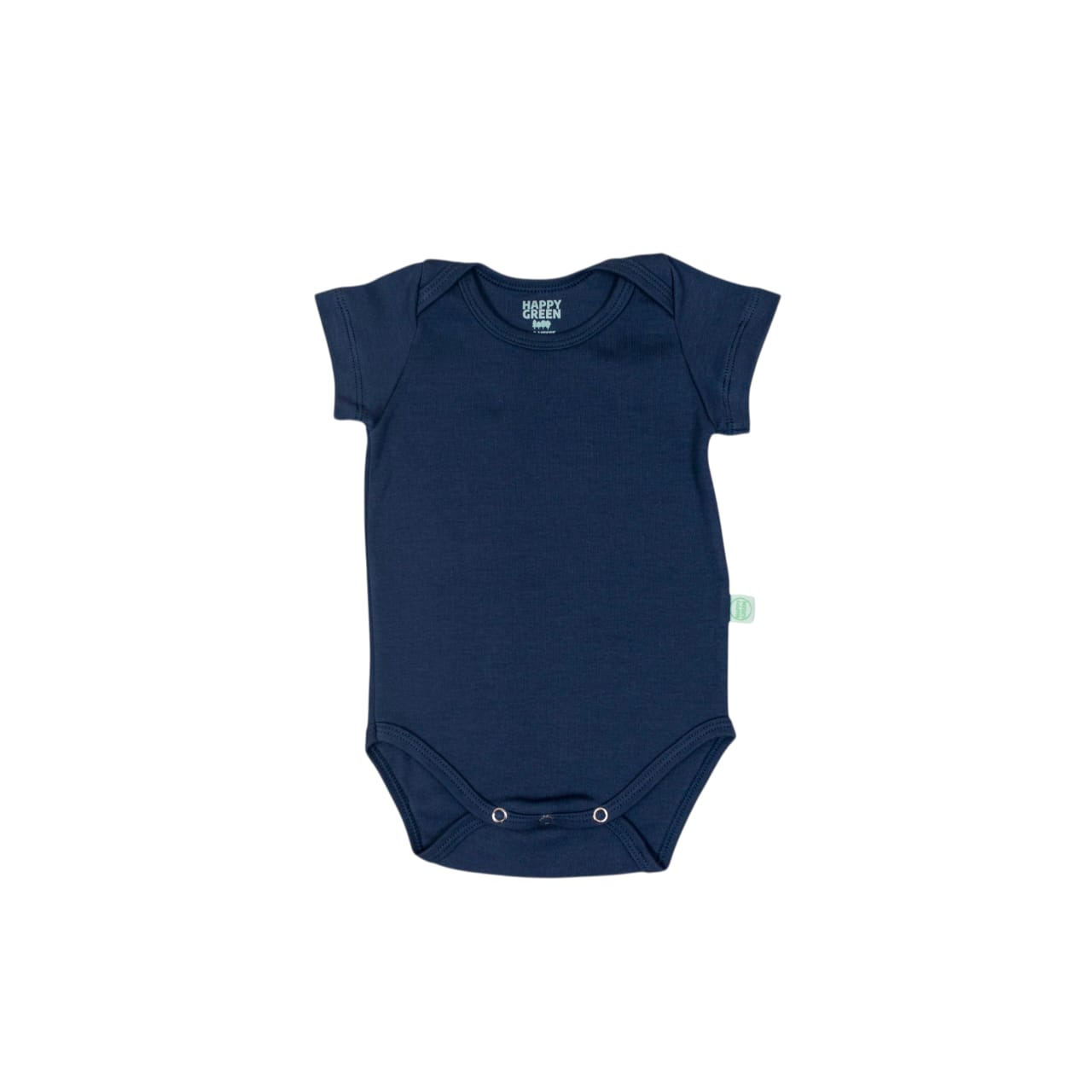 Body Manga Curta Marinho