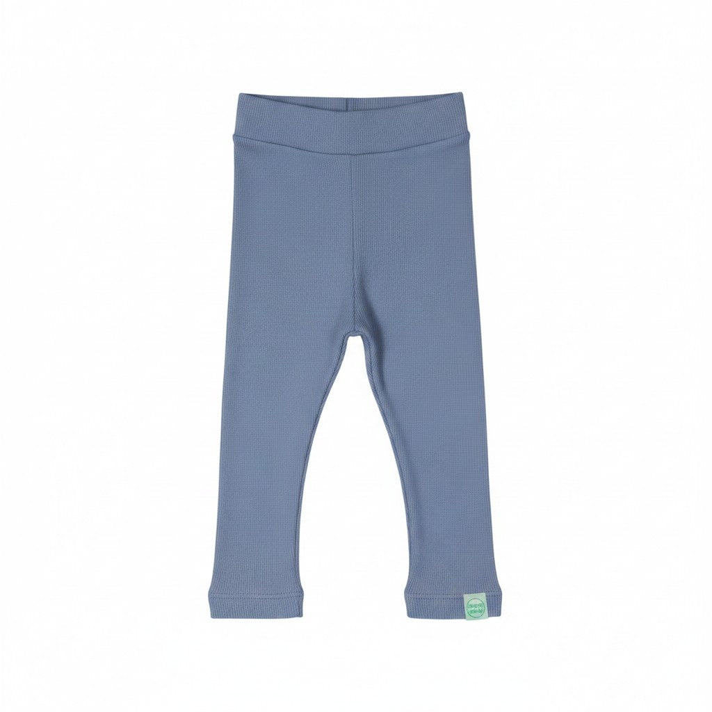 Calça Canelada Azul