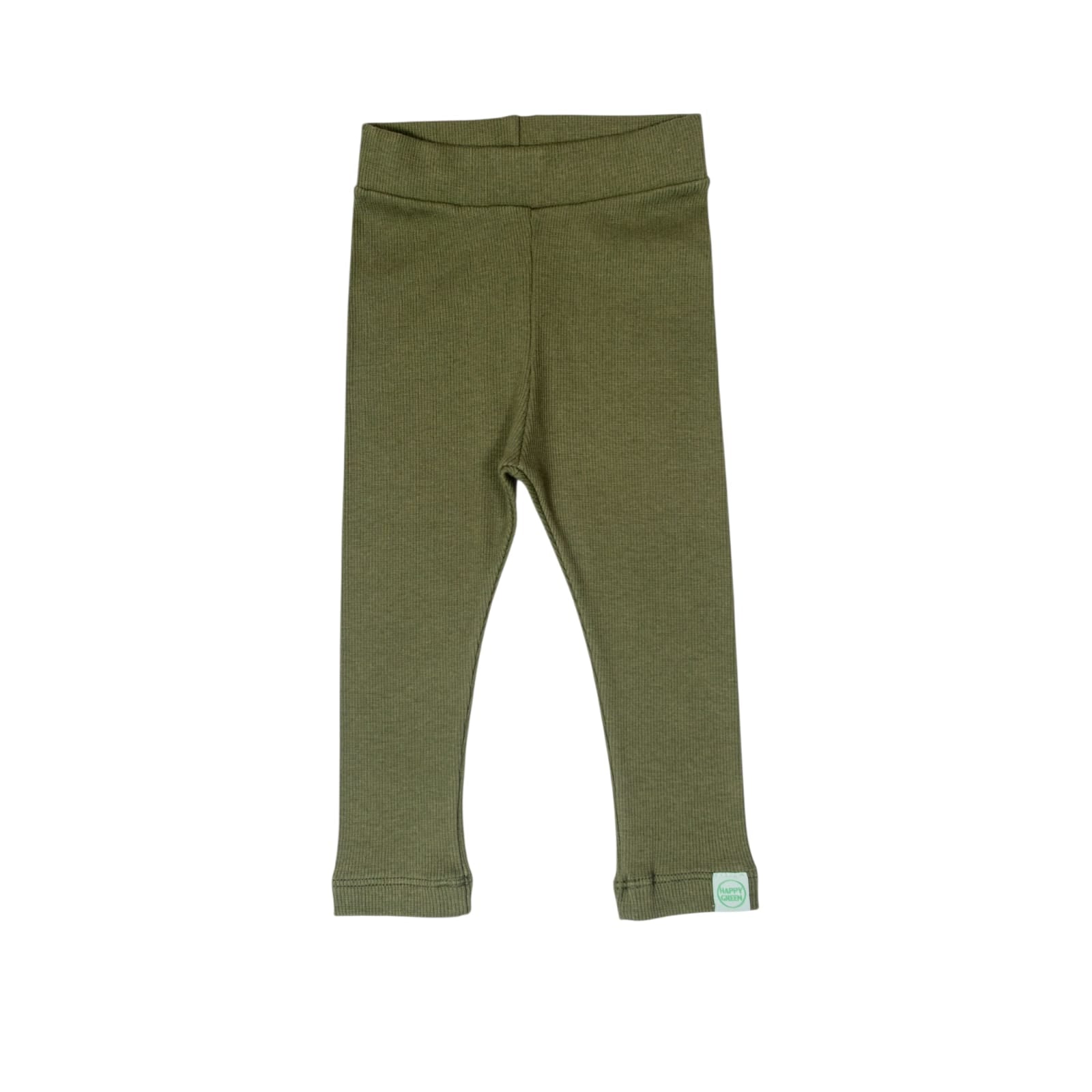 Calça Canelada Verde Oliva