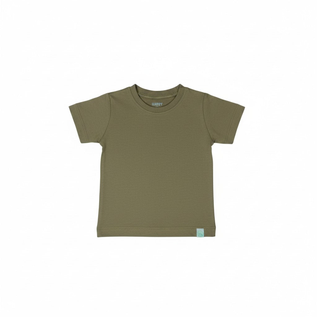 Camiseta Manga Curta Lisa Pistache