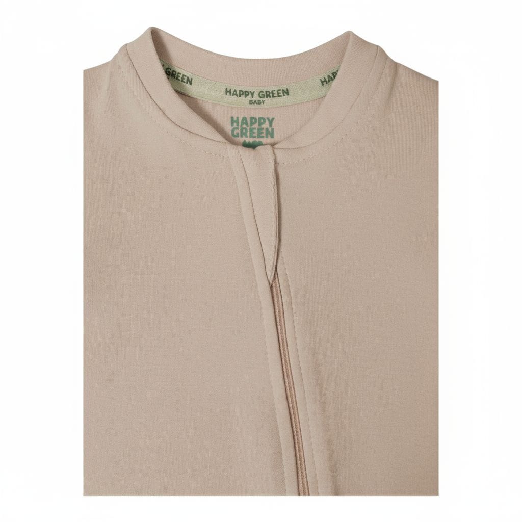 Macacão Ziper Bege