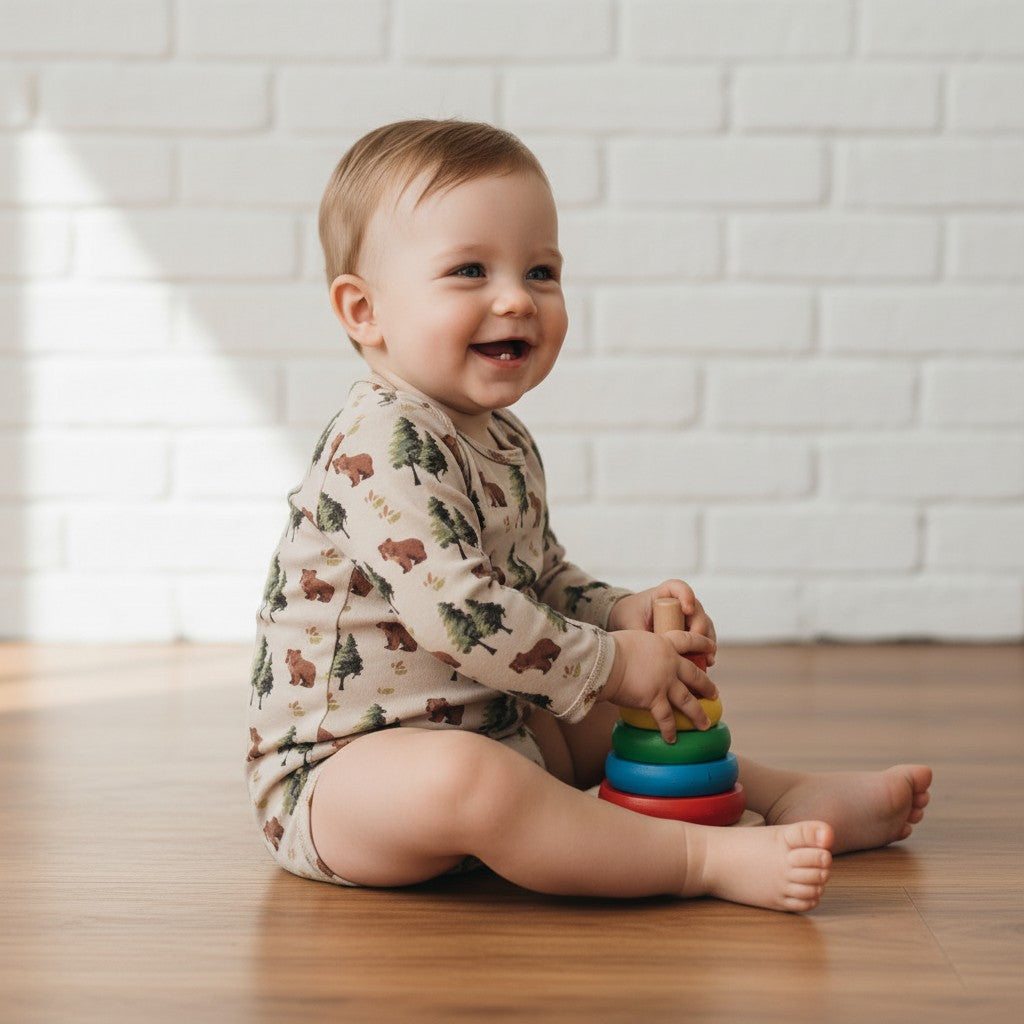 Body Manga Longa Bear