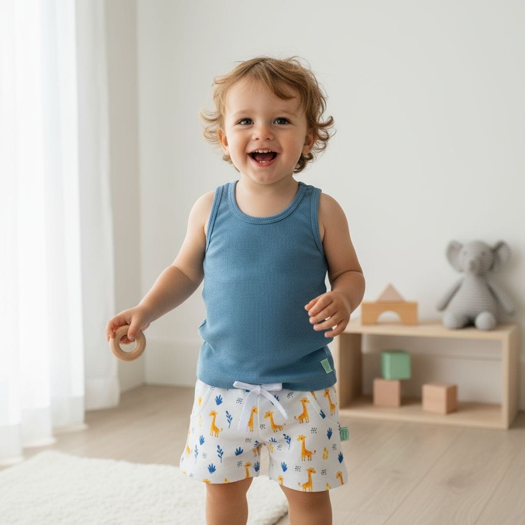 Regata Canelada Azul