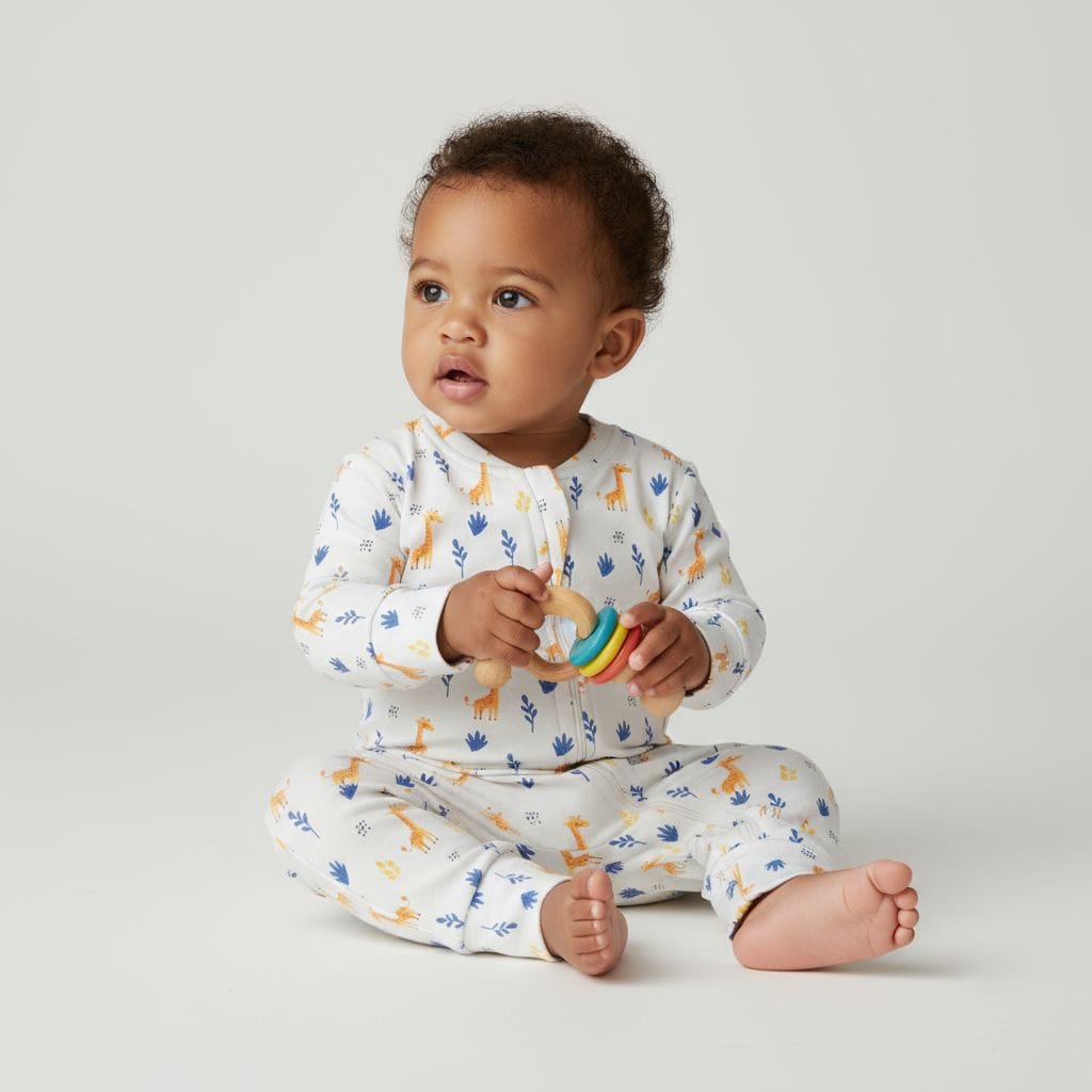 Macacão Ziper Girafa