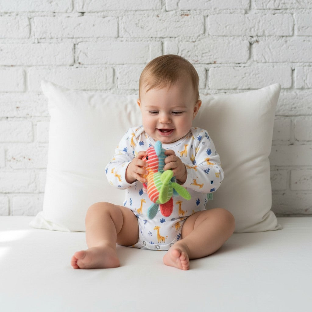 Body Manga Longa Girafa