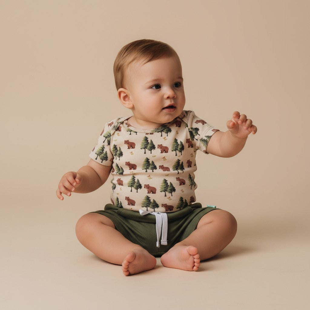 Body Manga Curta Bear