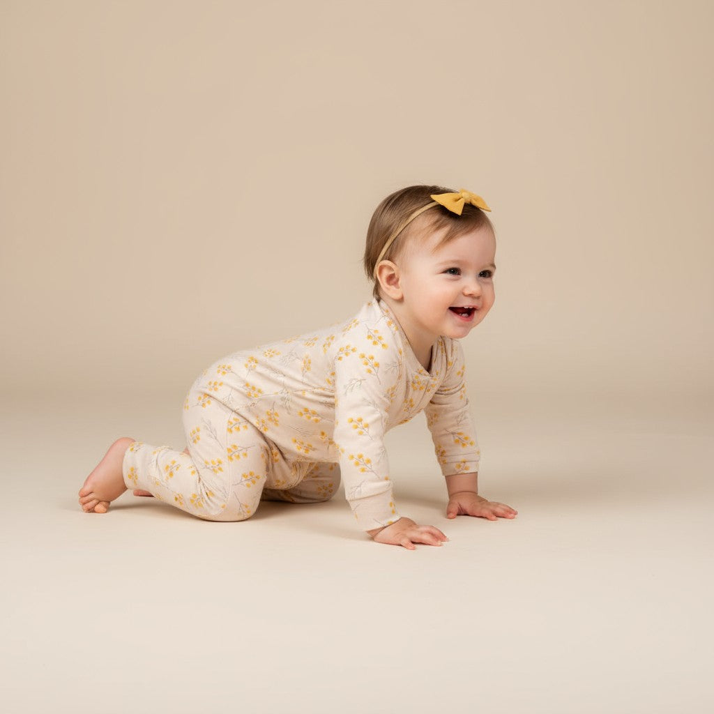 Macacão Ziper Sunflower