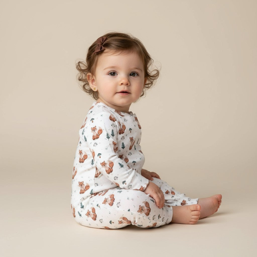 Macacão Ziper Raposa