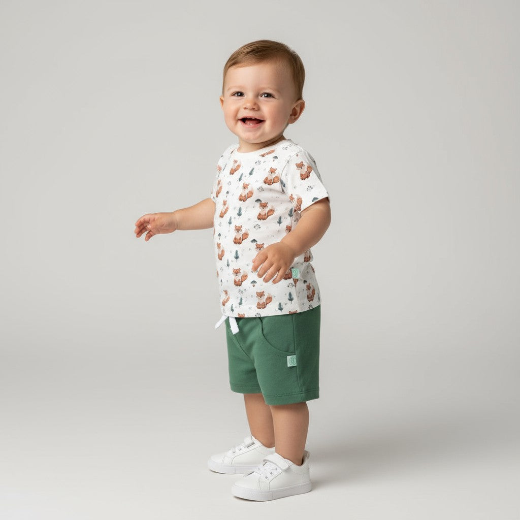 Short Verde Bandeira