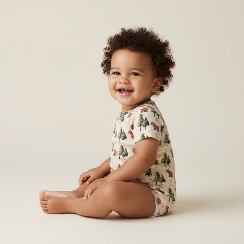 Body Manga Curta Bear