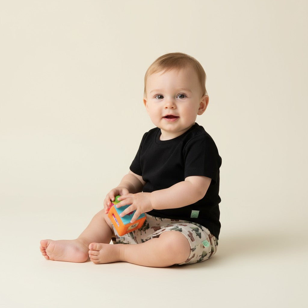 Camiseta Manga Curta Lisa Preto