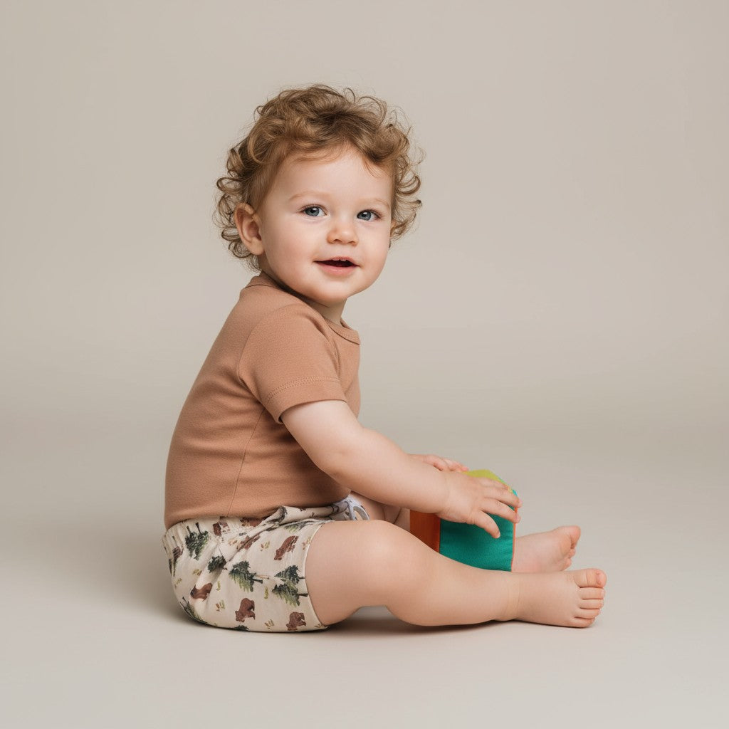 Body Manga Curta Canela