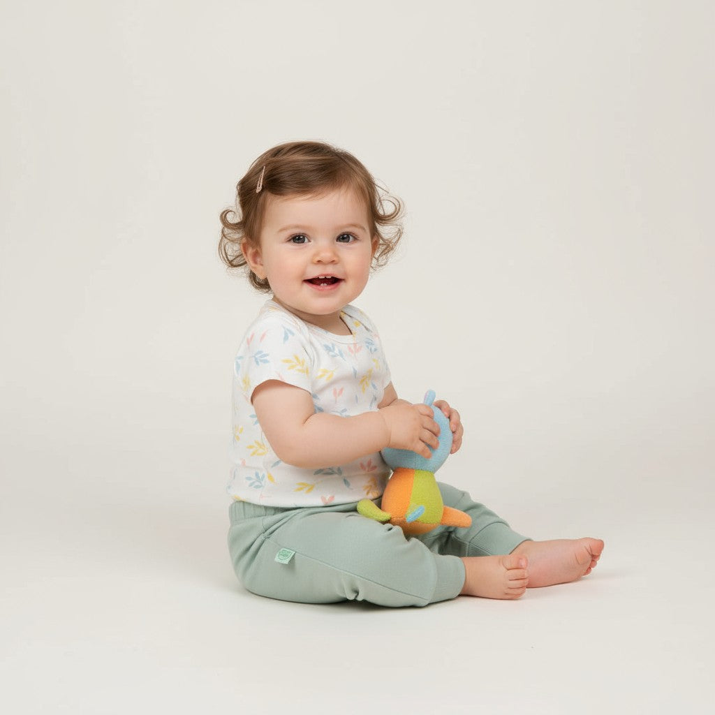 Body Manga Curta Colorful