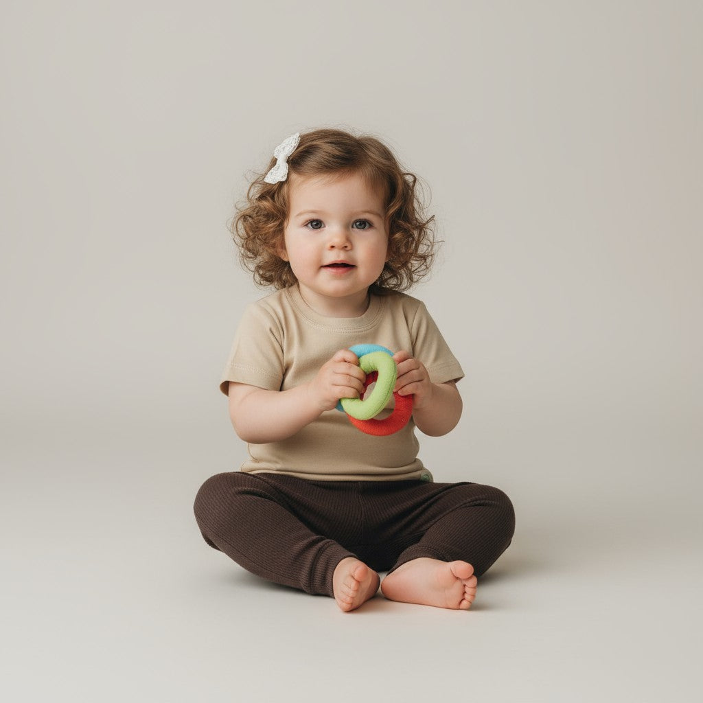 Calça Canelada Marrom Cacau