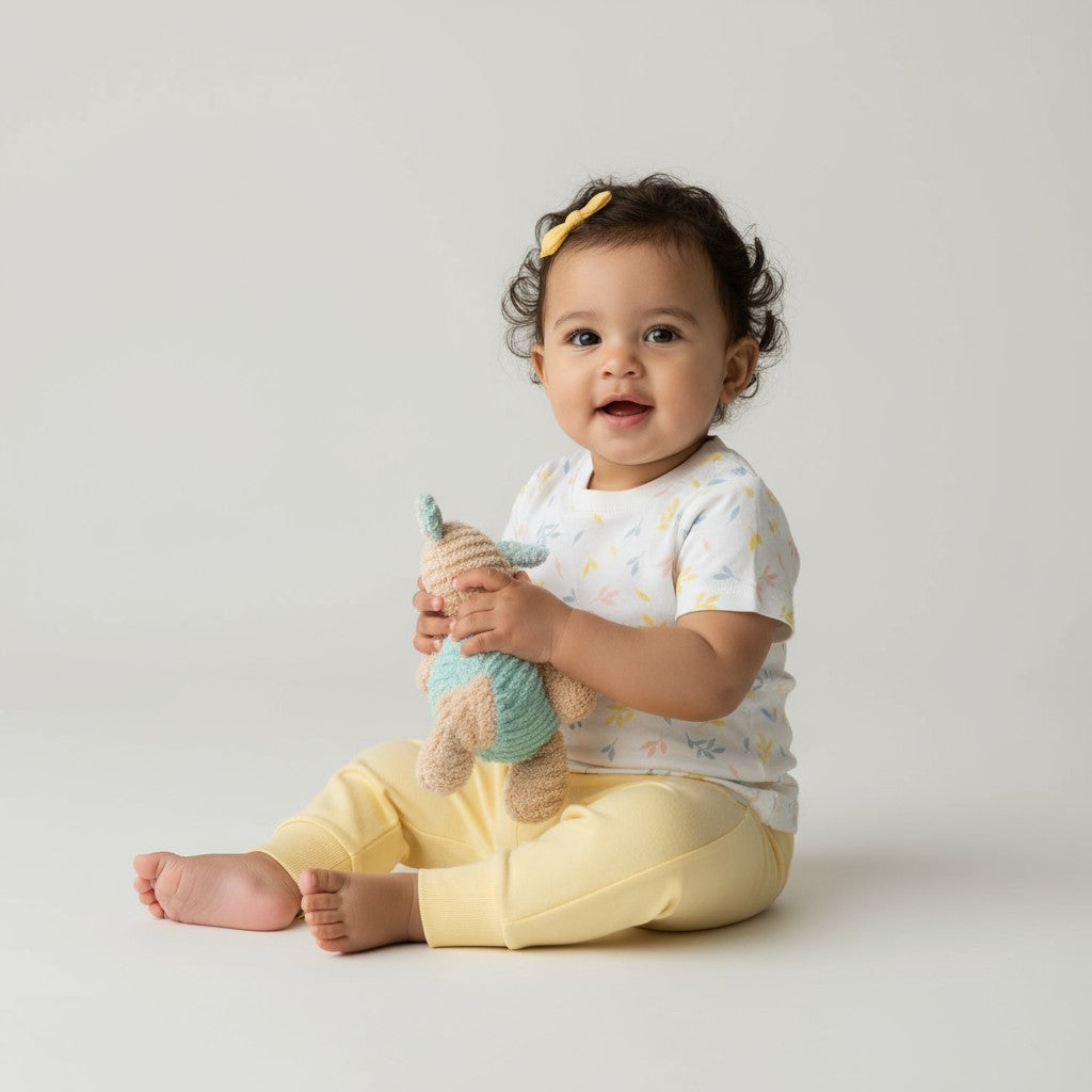 Calça Saruel Amarela