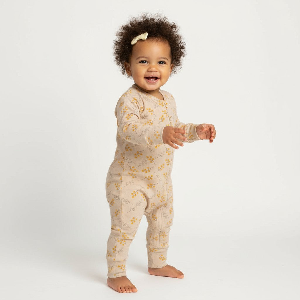 Macacão Ziper Sunflower