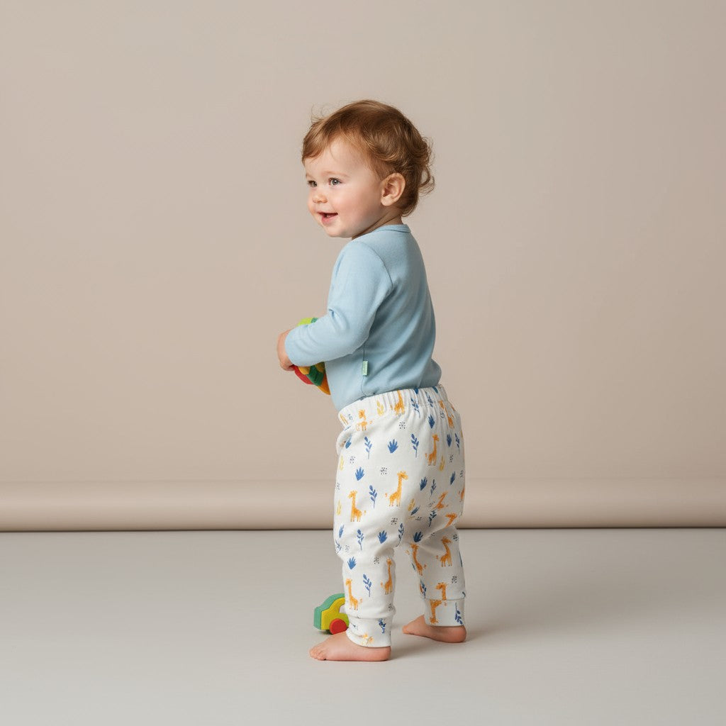 Body Manga Longa Azul