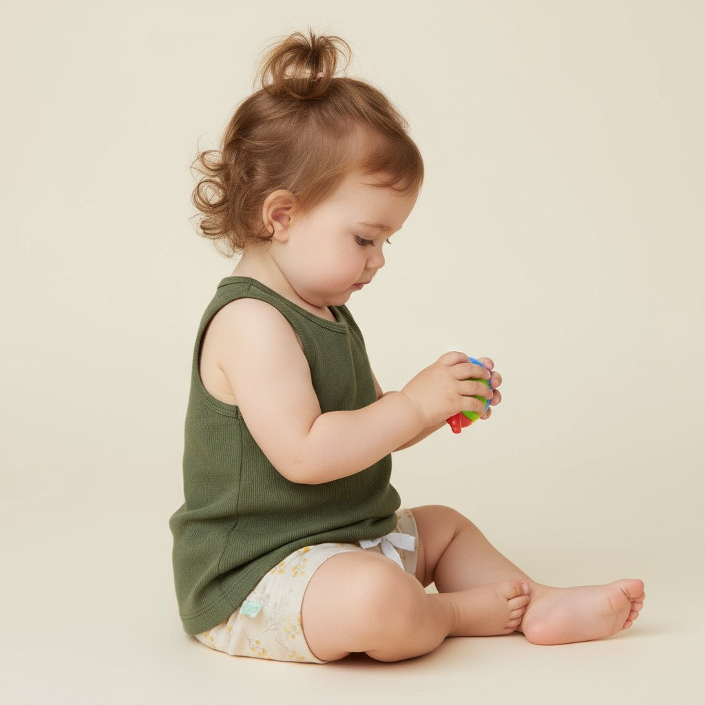 Regata Canelada Verde Oliva