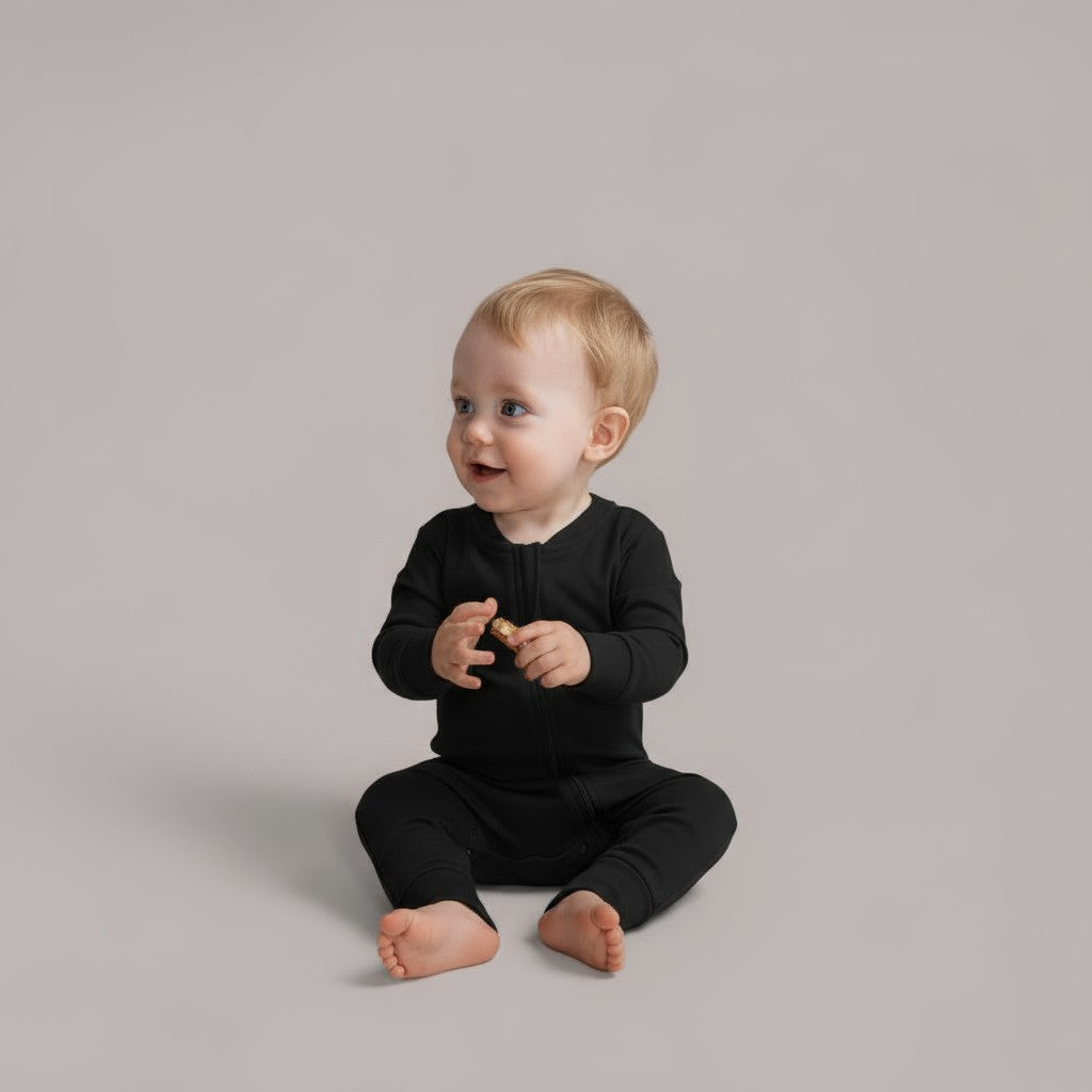 Macacão Ziper Preto