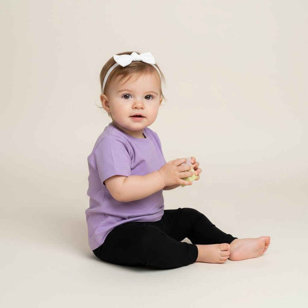 Calça Canelada Preta