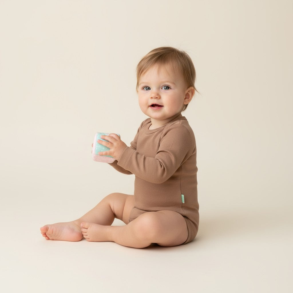 Body Manga Longa Canela